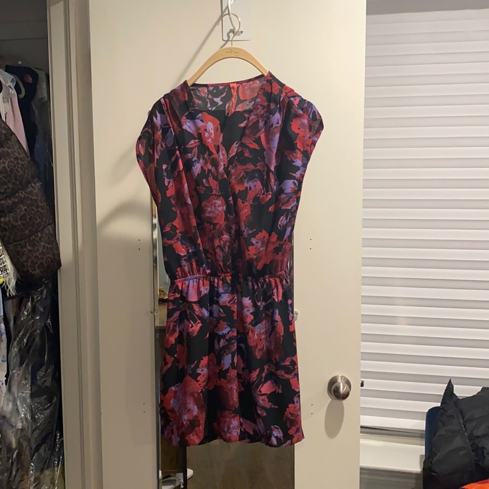 Floral mini dress